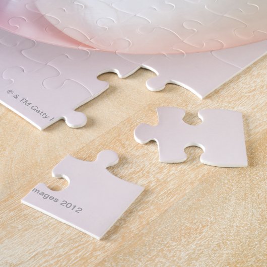 Kunstmatige gekleurde nautilus afbeelding legpuzzel (Zijkant)