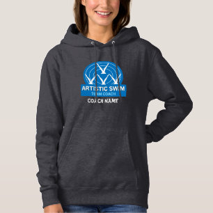 Kunstmatige gesynchroniseerde zwemming hoodie