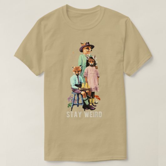 Kunstmatige gezinsleden met een ongekende vermeldi t-shirt (Design voorkant)