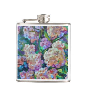 Kunstmatige hydrangeas Hortensia Floral Abstract a Heupfles