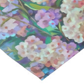 Kunstmatige hydrangeas Hortensia Floral Abstract a Korte Tafelloper (Hoek)