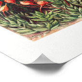 Kunstmatige  illustratie Natuur Ernst Haeckel Poster (Hoek)