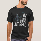 Kunstmatige Inlichtingendienst Robot AI T-shirt (Voorkant)