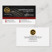 Kunstmatige, innovatieve retroflecotypemachines visitekaartje (Voorkant / Achterkant)