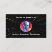 Kunstmatige Intelligence Engineering Visitekaartje (Voorkant)