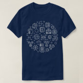 Kunstmatige Intelligence Technology AI T-shirt (Design voorkant)