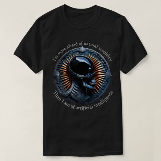 Kunstmatige intelligentie 01 t-shirt (Design voorkant)