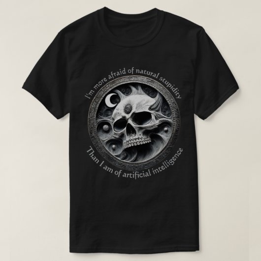 Kunstmatige intelligentie 02 t-shirt (Design voorkant)