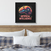 Kunstmatige Intelligentie Brain Canvas Art (Insitu (Slaapkamer))