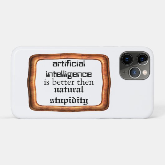 kunstmatige intelligentie Case-Mate iPhone case (Achterkant (horizontaal))