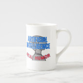 Kunstmatige intelligentie, echte humor.w Wit BG Porselein Kop (Rechts)