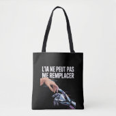 Kunstmatige intelligentie en mensen tote bag (Voorkant)