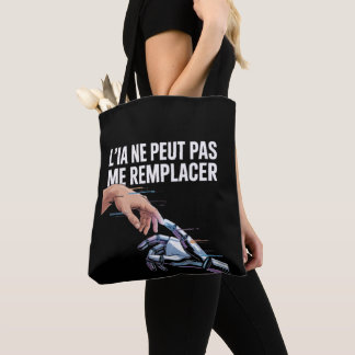 Kunstmatige intelligentie en mensen tote bag