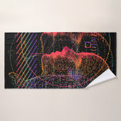 Kunstmatige intelligentie en virtuele realiteit co badhanddoek (Badhanddoek)
