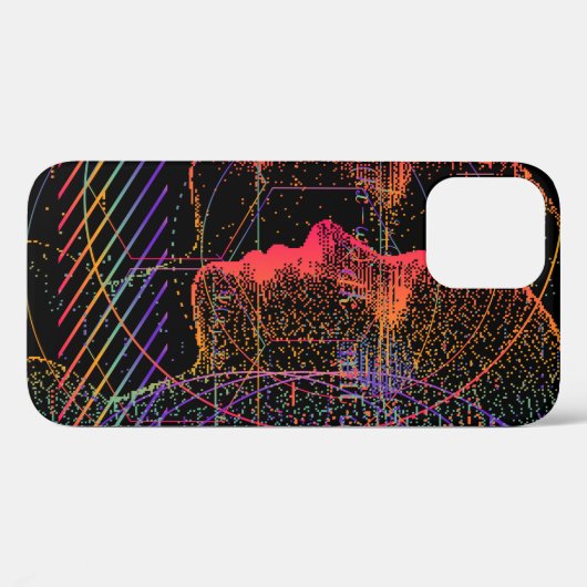 Kunstmatige intelligentie en virtuele realiteit co Case-Mate iPhone case (Achterkant (horizontaal))