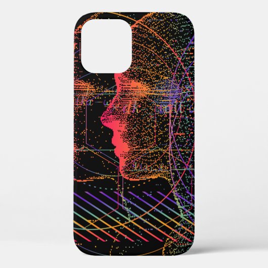 Kunstmatige intelligentie en virtuele realiteit co Case-Mate iPhone case (Achterkant)