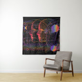 Kunstmatige intelligentie en virtuele realiteit co wandkleed (In situ)