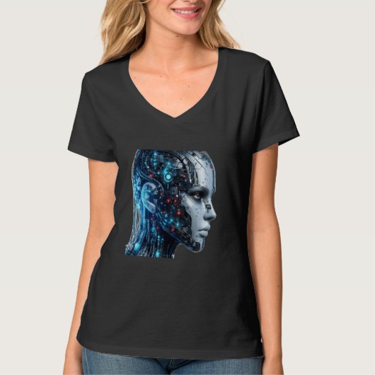 Kunstmatige intelligentie - Informatica - IT PR T-shirt (Voorkant)