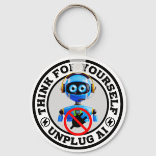 Kunstmatige Intelligentie - Ontkoppel AI Sleutelhanger