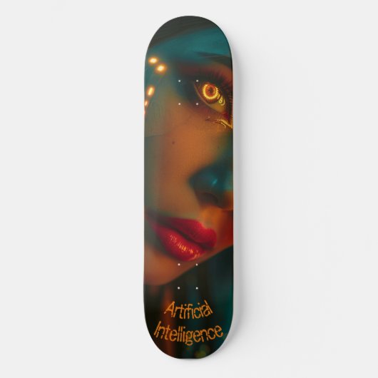 Kunstmatige intelligentie persoonlijk skateboard (Voorkant)