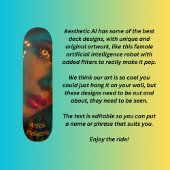 Kunstmatige intelligentie persoonlijk skateboard