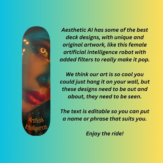 Kunstmatige intelligentie persoonlijk skateboard