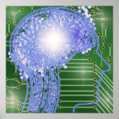 Kunstmatige intelligentie poster (Voorkant)