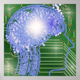 Kunstmatige intelligentie poster