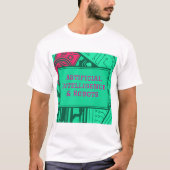 Kunstmatige intelligentie & Robots T-Shirt Design (Voorkant)