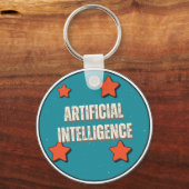 Kunstmatige Intelligentie Sleutelhanger (Achterkant)