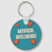 Kunstmatige Intelligentie Sleutelhanger (Achterkant)