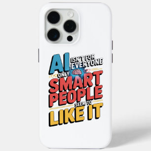 Kunstmatige intelligentie slimme mensen grappig ci iPhone 15 pro max hoesje