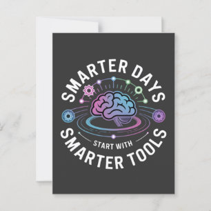 Kunstmatige intelligentie – Slimmere tools Briefkaart