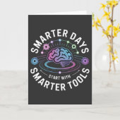 Kunstmatige intelligentie – Slimmere tools Kaart (Gele Bloem)