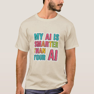 Kunstmatige intelligentie t-shirt