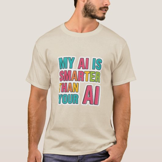 Kunstmatige intelligentie t-shirt (Voorkant)