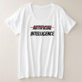 Kunstmatige Intelligentie T-Shirt (Design voorkant)