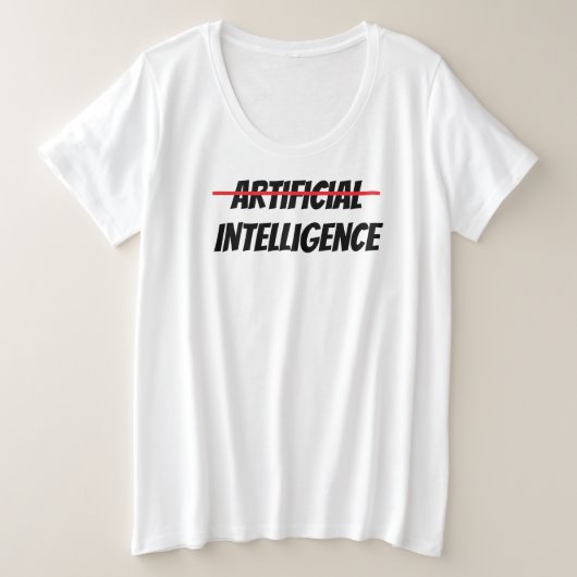 Kunstmatige Intelligentie T-Shirt (Design voorkant)