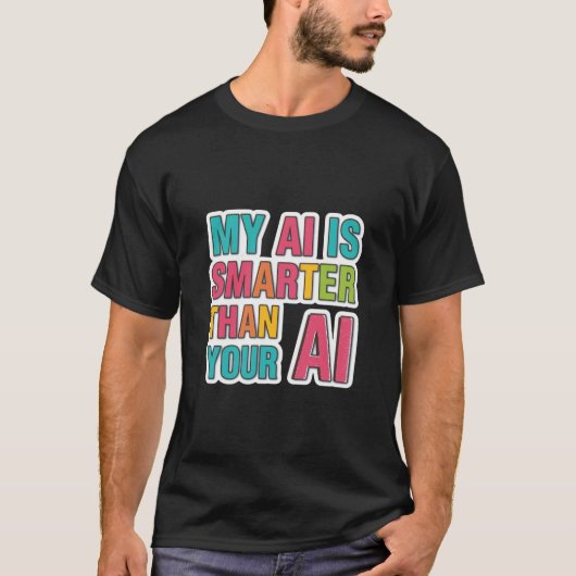 Kunstmatige intelligentie tee t-shirt (Voorkant)