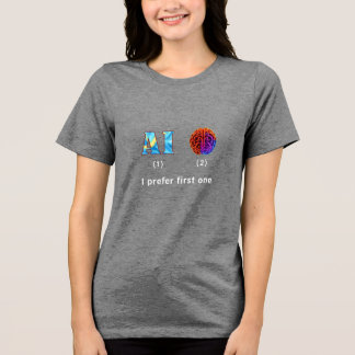 Kunstmatige intelligentie Tri-Blend shirt