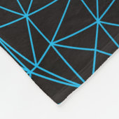 Kunstmatige intelligentie van polygons fleece deken (Hoek)
