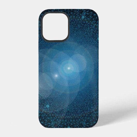 Kunstmatige intelligentie van polygons iPhone hoesje (Achterkant)