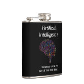 Kunstmatige intelligentie vs Real Thing Heupfles (Rechts)