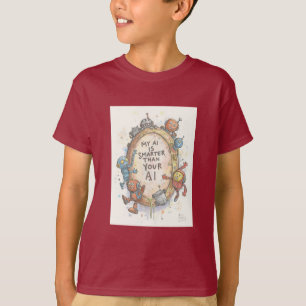 Kunstmatige intelligentie wedstrijd t-shirt
