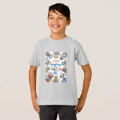 Kunstmatige intelligentiecompetitie t-shirt (Voorkant volledig)