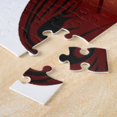 Kunstmatige intelligentiekunst van Jezus met wapen Legpuzzel (Zijkant)