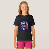 Kunstmatige intelligentiewedstrijd t-shirt (Voorkant volledig)