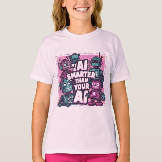 Kunstmatige intelligentiewedstrijd t-shirt (Voorkant)