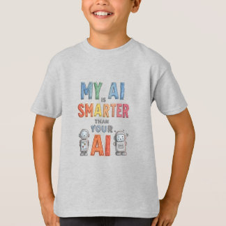 kunstmatige intelligentiewedstrijd t-shirt