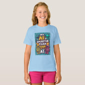Kunstmatige intelligentiewedstrijd t-shirt (Voorkant volledig)